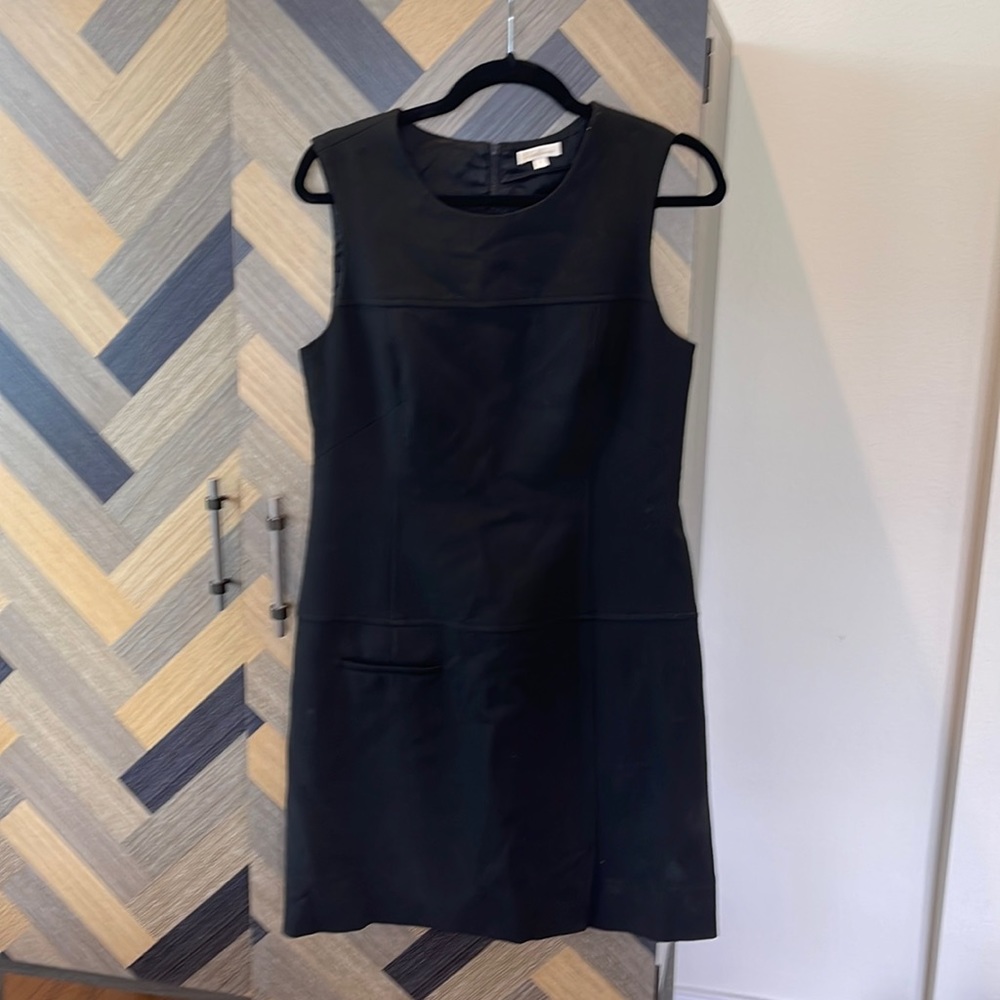 Black shift dress